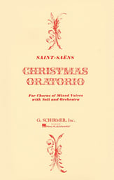 Christmas Oratorio SATB Choral Score cover